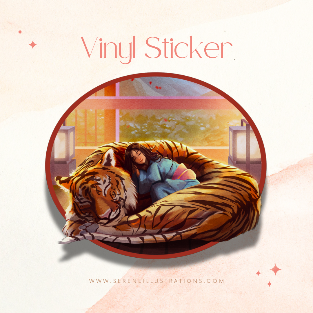 Year of the Tiger Sticker