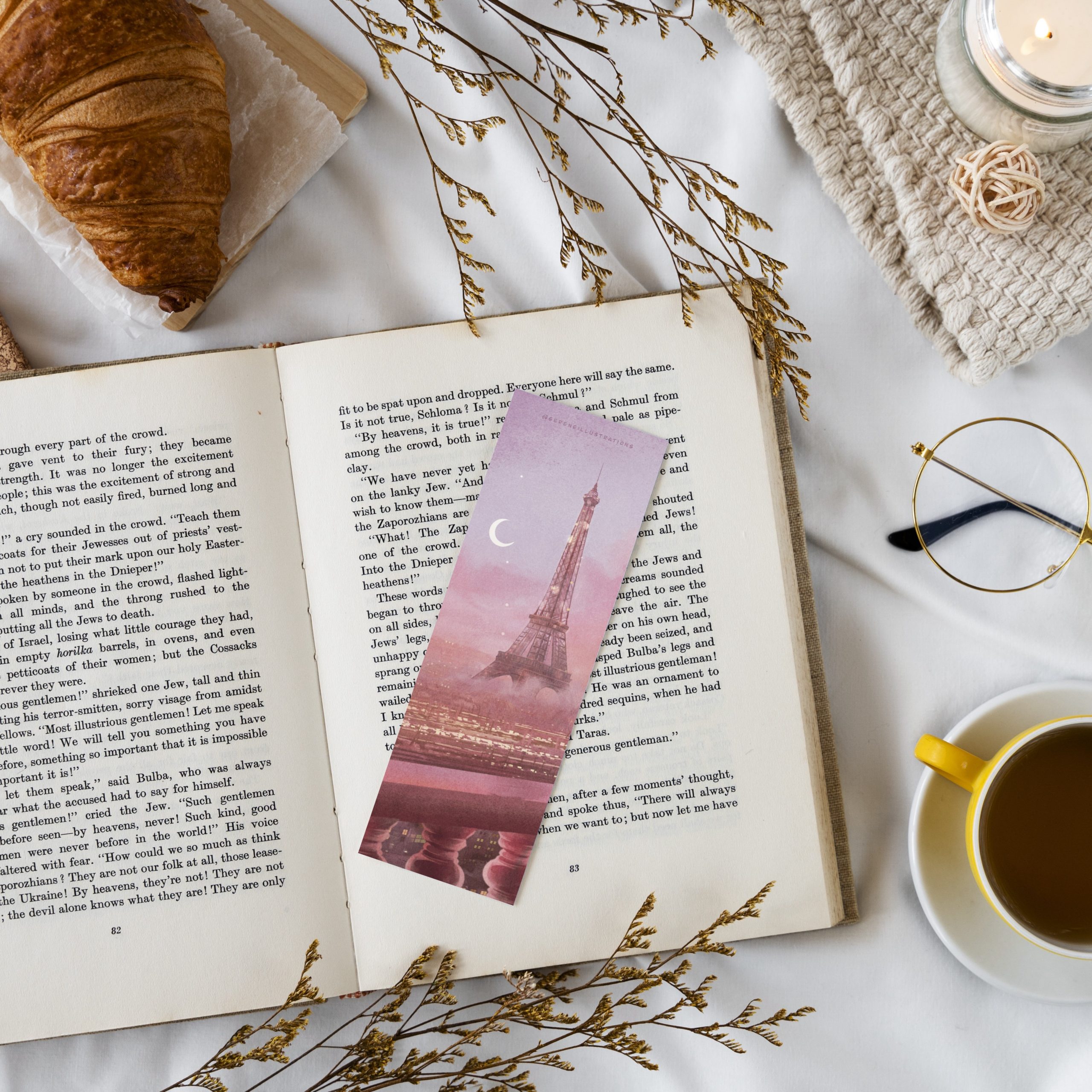 Love in Paris Bookmark