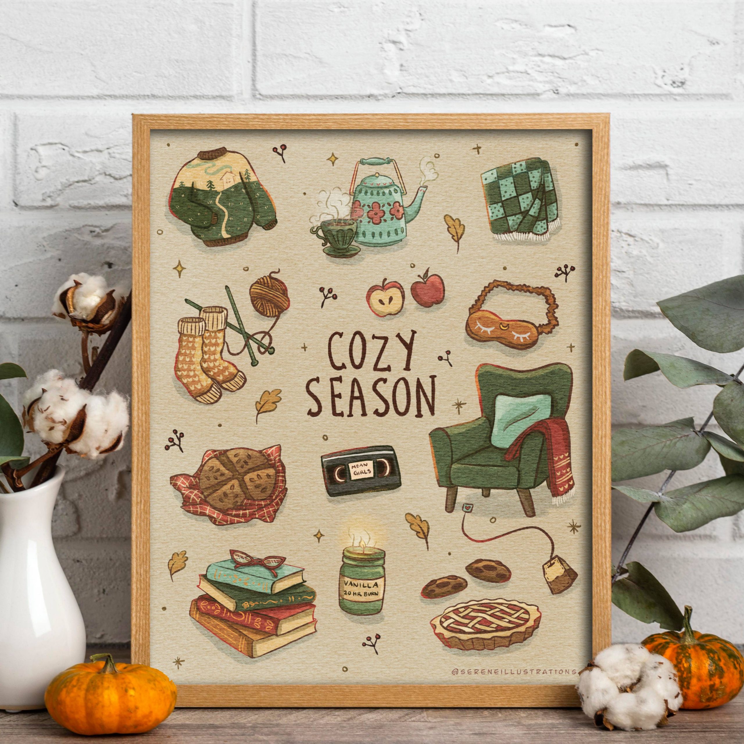 Cozy Season- Fall (8×10″)