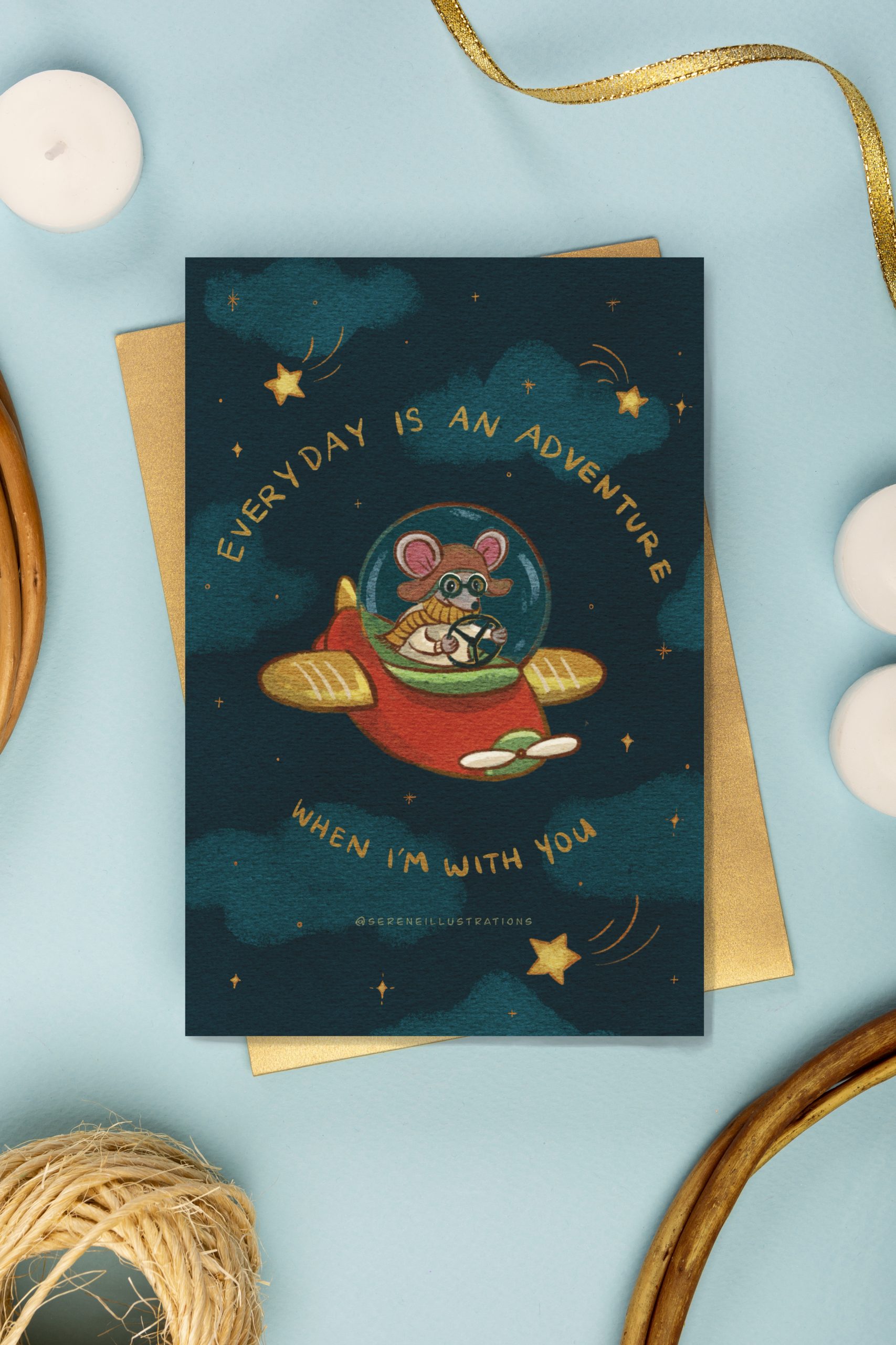 Everyday Is An Adventure With You Greeting Card