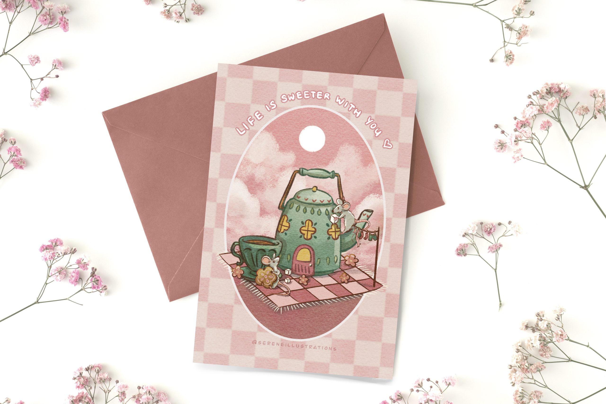 Life Is Sweeter With You Card