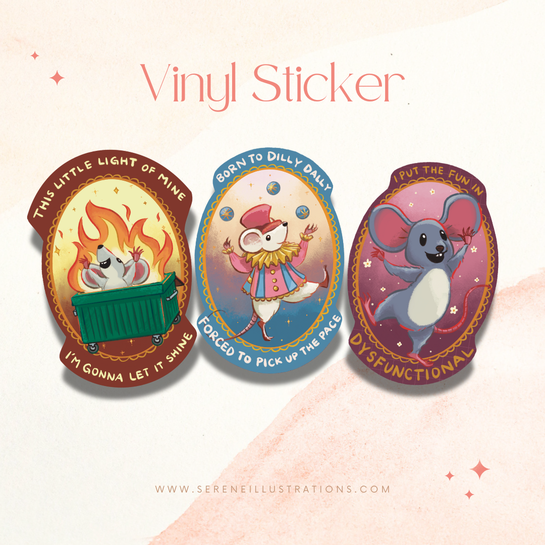 Sticker – Mouse Collection I